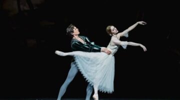 William Bracewell as Albrecht and Marianela Nuñez as Giselle in Peter Wright's production of Giselle ©2026 Helen Maybanks