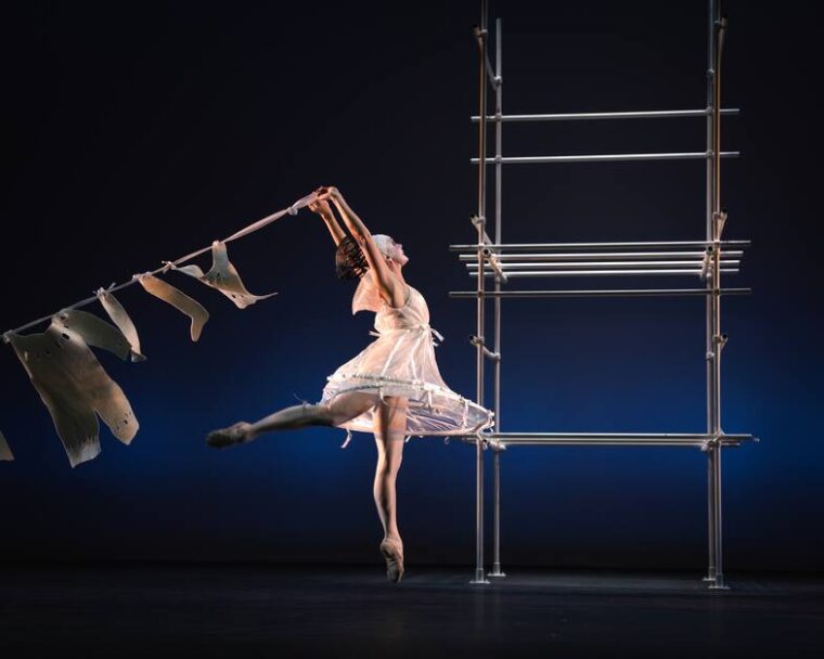 Pierrot Lunaire (Natalia Osipova ) - Linbury Theatre, RBO 2026 ©2026 Camilla Nervi 