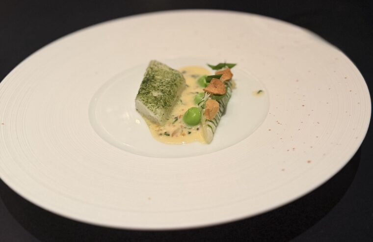 John Dory fish course