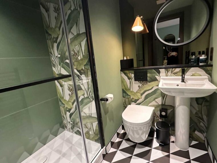 Bathroom at The Kensington Hideaway hotel