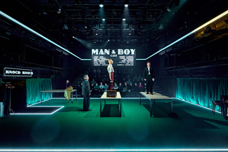 Man and Boy cast at the National Theatre (c) Manuel Harlan 0112