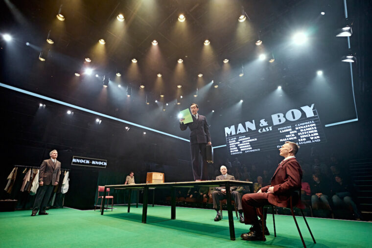 Man and Boy cast at the National Theatre (c) Manuel Harlan 0126