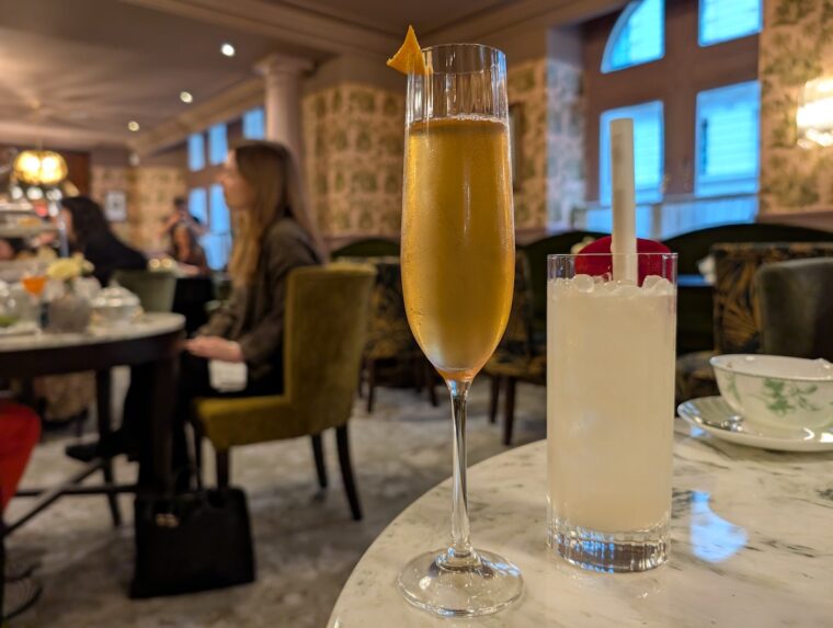 Royal Horseguards Hotel Green Parlour cocktails