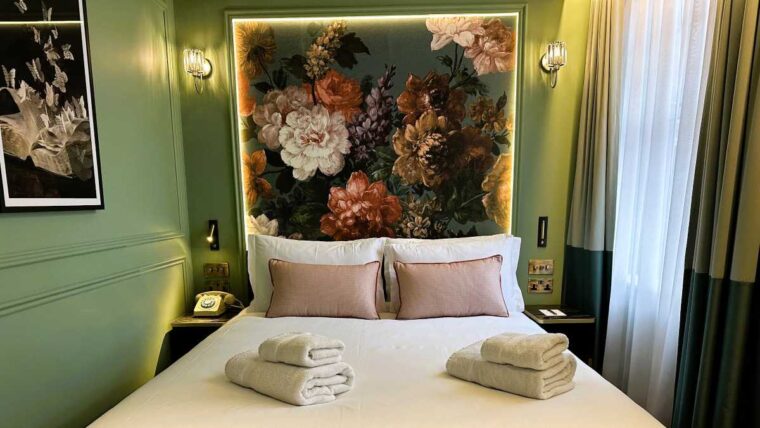 P.L. Travers king room at The Kensington Hideaway hotel