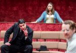 1. Eli Gelb, Pearl Chanda and Alex Waldmann in Broken Glass at the Young Vic (c) Tristram Kenton