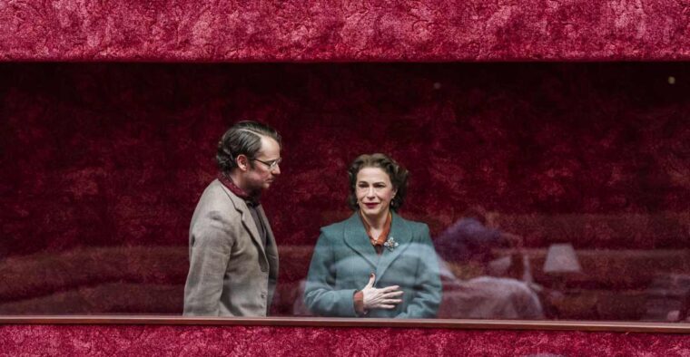 3. Alex Waldmann and Juilet Cowan in Broken Glass at the Young Vic (c) Tristram Kenton