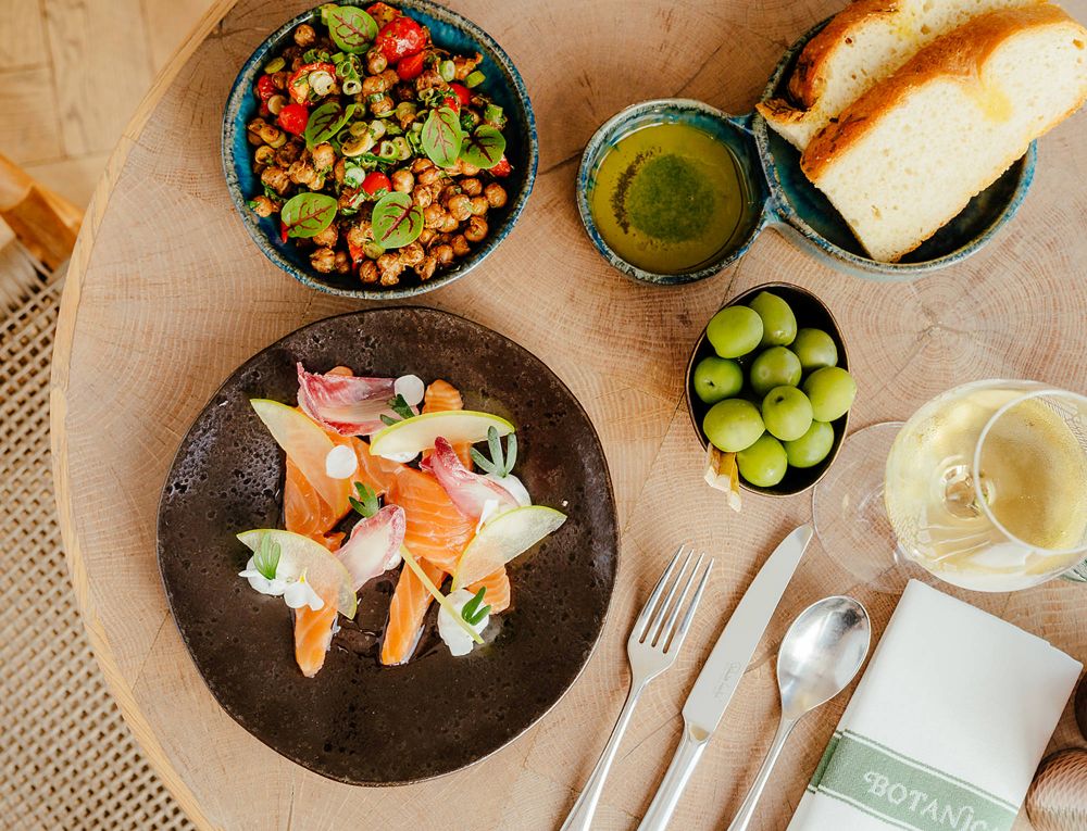 Mediterranean inspired cuisine for our culinary weekend away at Botanica, South Lodge Hotel, Horsham, Sussex