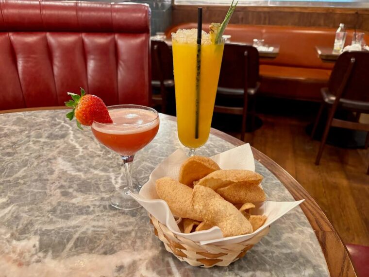 Burger & Lobster Soho cocktails