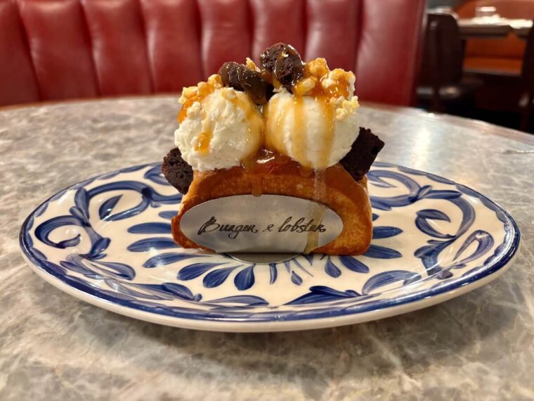 Burger & Lobster Soho dessert