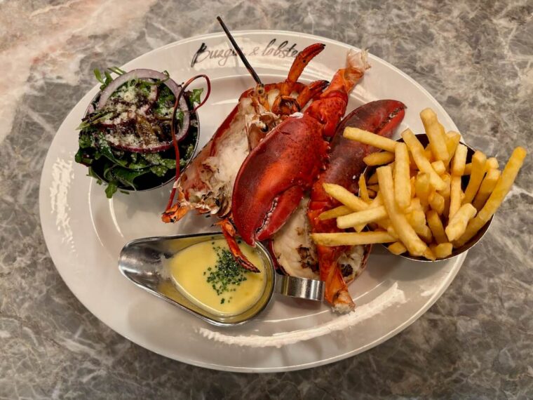 Burger & Lobster Soho lobster