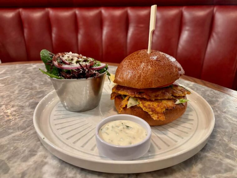 Burger & Lobster Soho smashed lobster burger