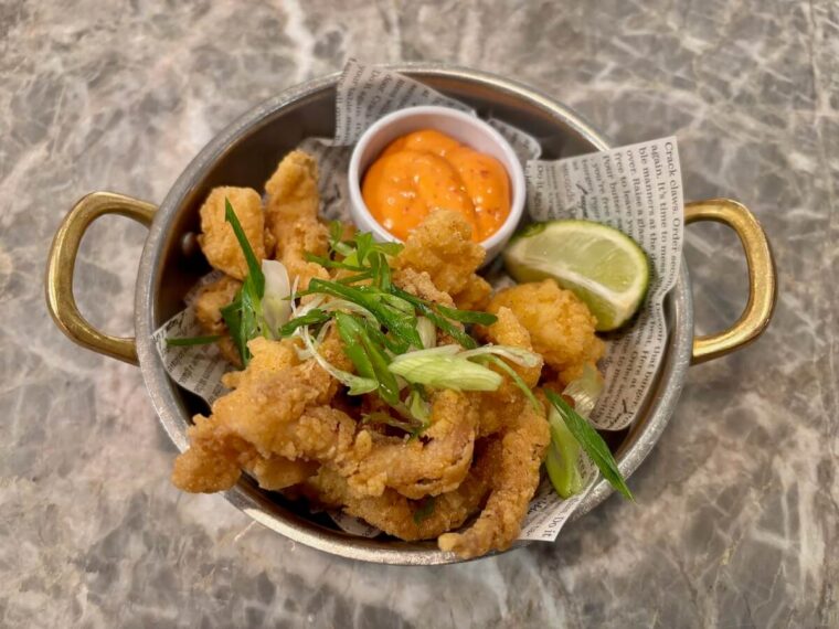 Burger & Lobster Soho squid