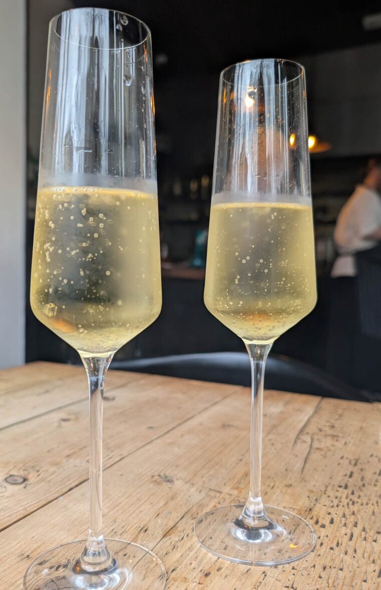 Fizz at Salut! restaurant