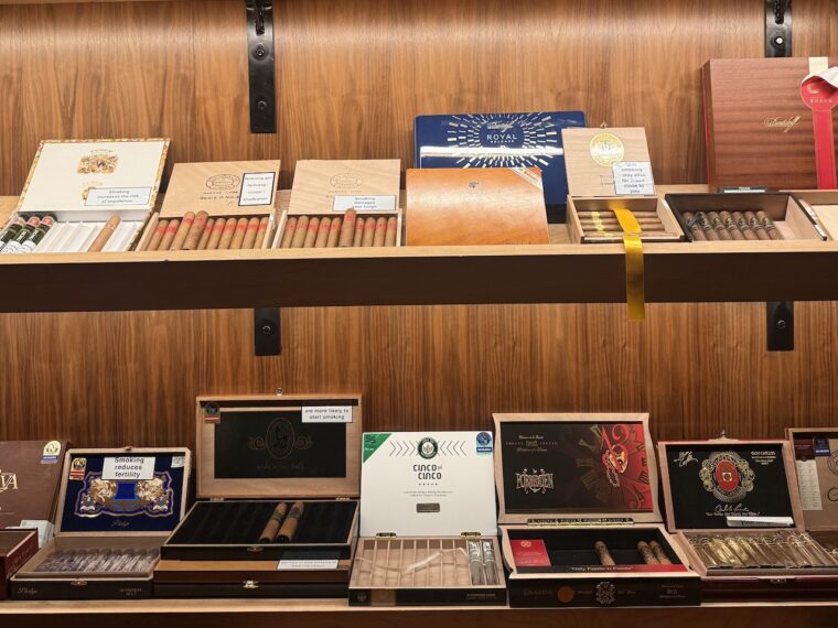 Cigars at Sparrow Cigar Lounge