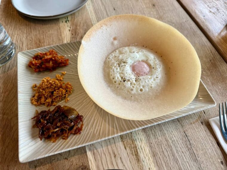 Egg hopper Colombo Kitchen