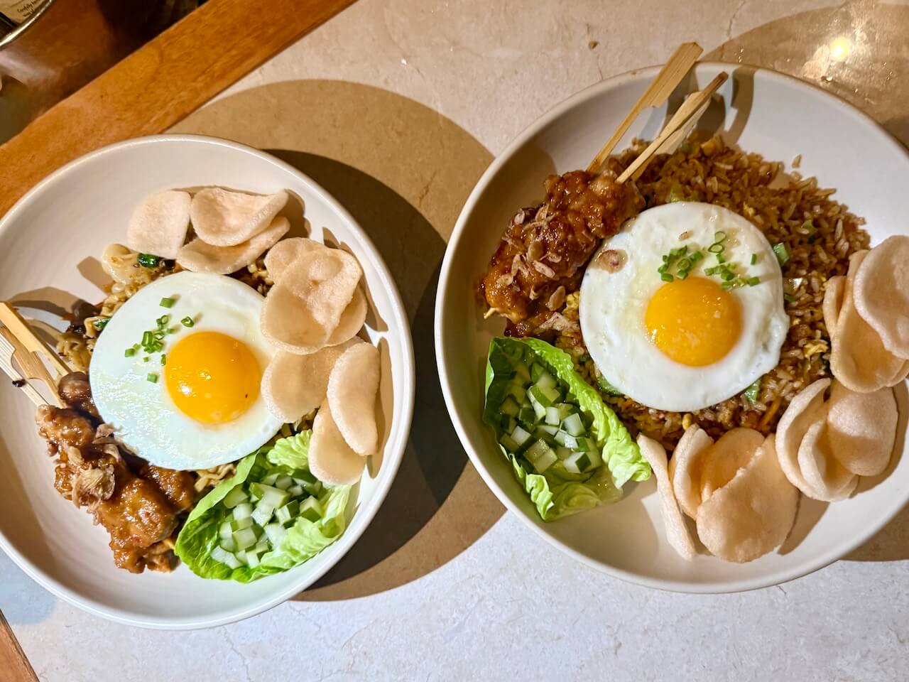 Nasi goreng & mie goreng-THARA restaurant & Bar Chesa Canggu