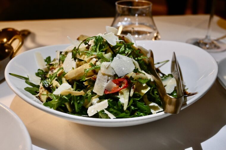 Rocket & artichoke sald Sparrow