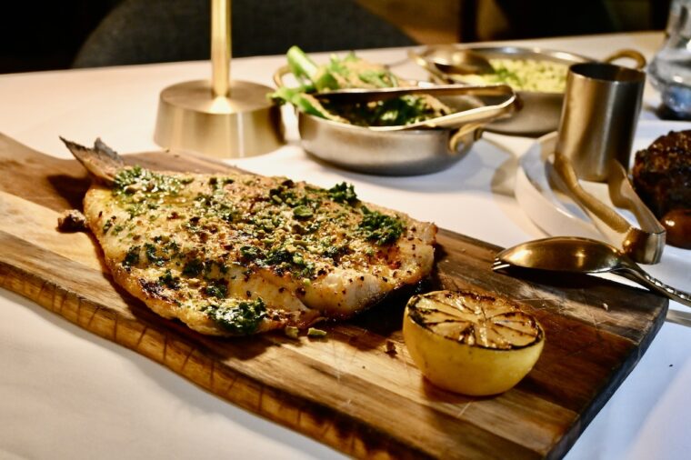 Sparrow - grilled branzino