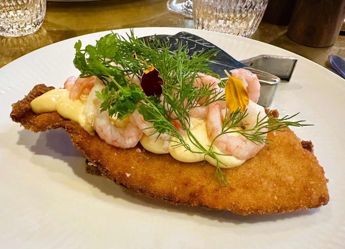 Smorrebrod at Restaurant Palaegarde Copenhagen