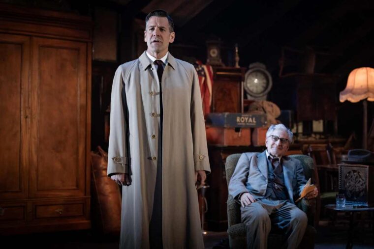 Cast of The Price at Marylebone Theatre. Credit: Mark Senior