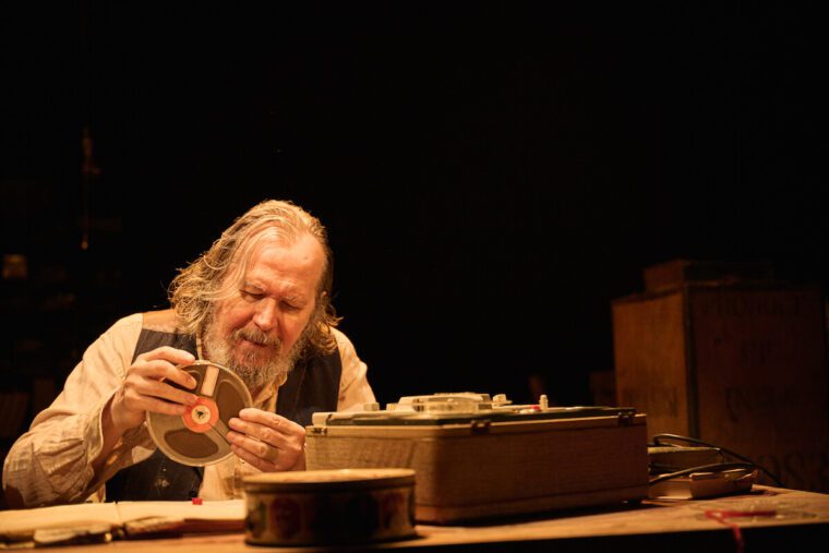 Gary Oldman in Krapp's Last Tape 1