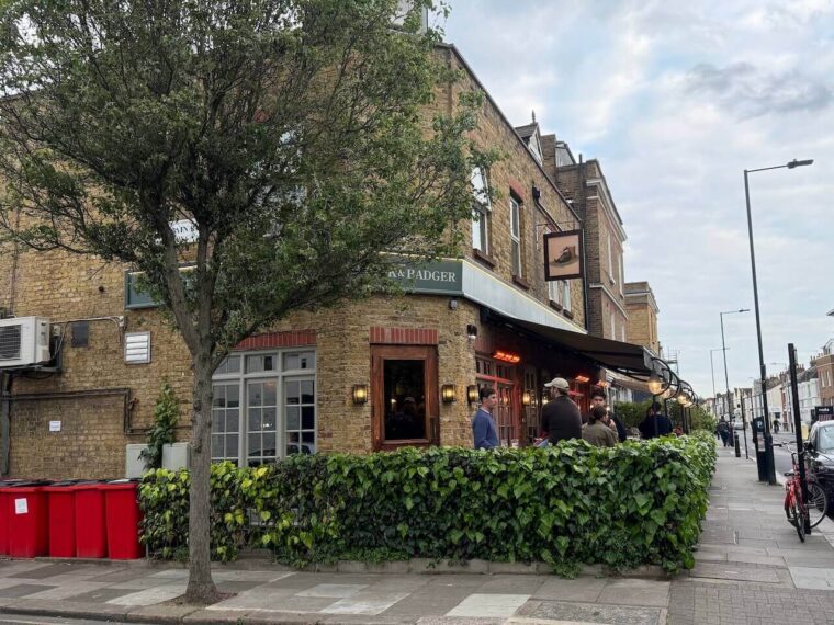 The Brook & Badger exterior