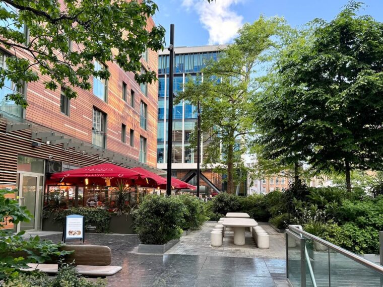 Galvin's Bistro terrace
