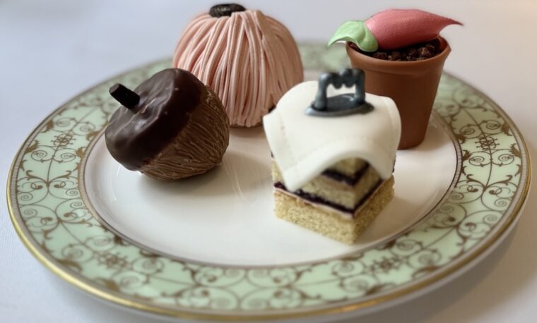 Sweet pastries Park Room afternoon tea