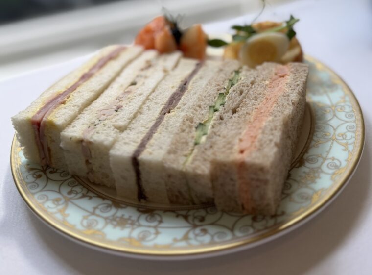 Sandwiches Beatrix Potter afternoon
tea