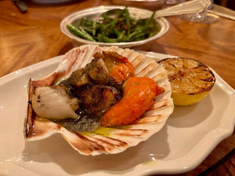 Lilibet’s scallops
