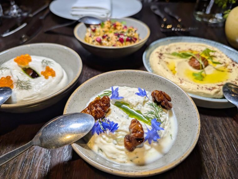 Mandrake Yopo Zaytoun mixed platter