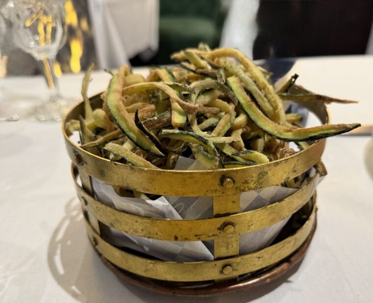 Zucchini fritti starter Mucci's
