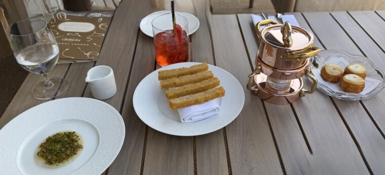 Orrery Terrace savoury small plates