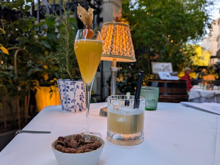 The Terrace at Royal Horseguards drinks