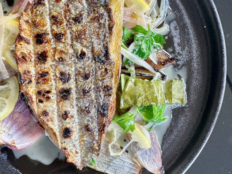 Bream with Sicilian Lemon, Unlock, HAckey Wick