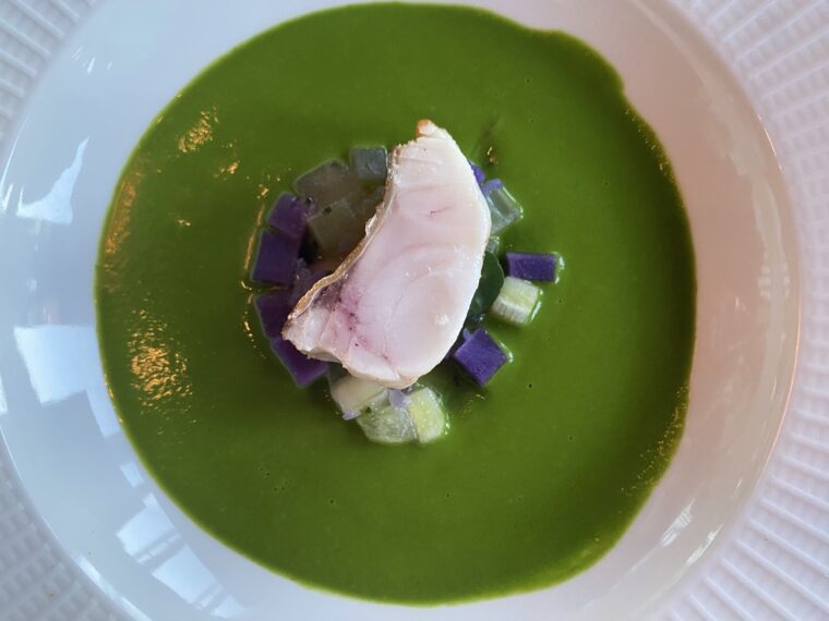 Cured Gurnard at Aqua Shard, London