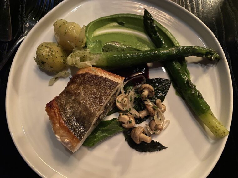 roasted John Dory