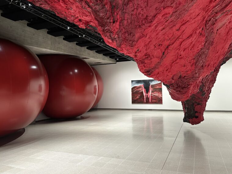 Mount Moriah at the Gate of the Ghetto (2022) by Anish Kapoor at Hayward Gallery