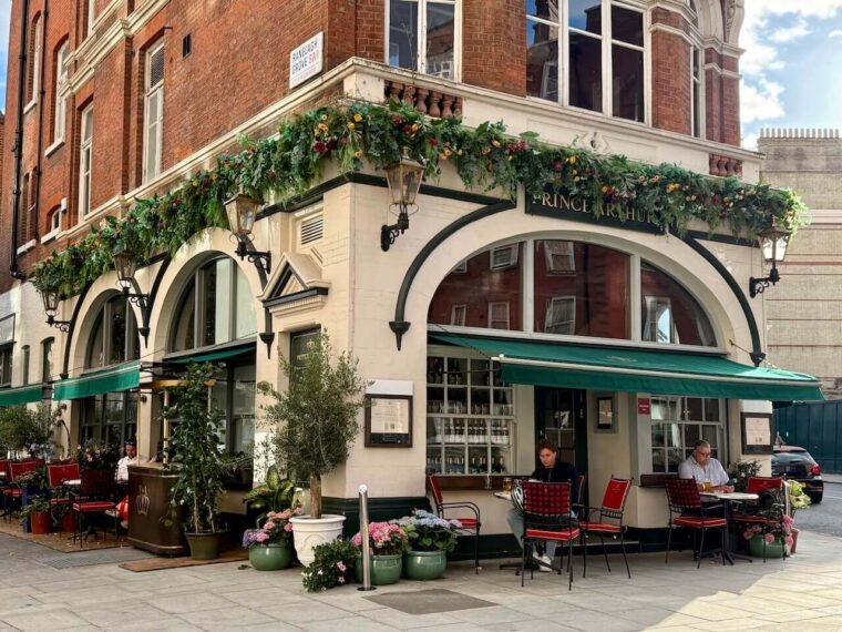 Prince Arthur in Belgravia exterior