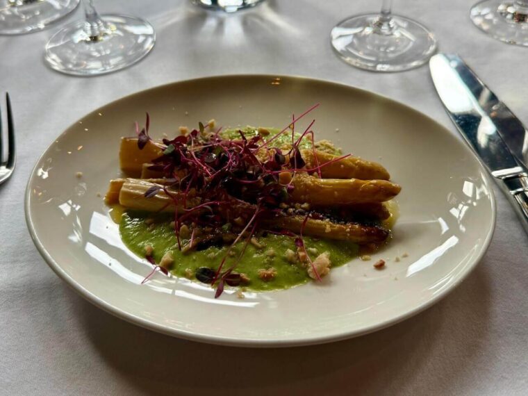 White asparagus - Prince Arthur in Belgravia