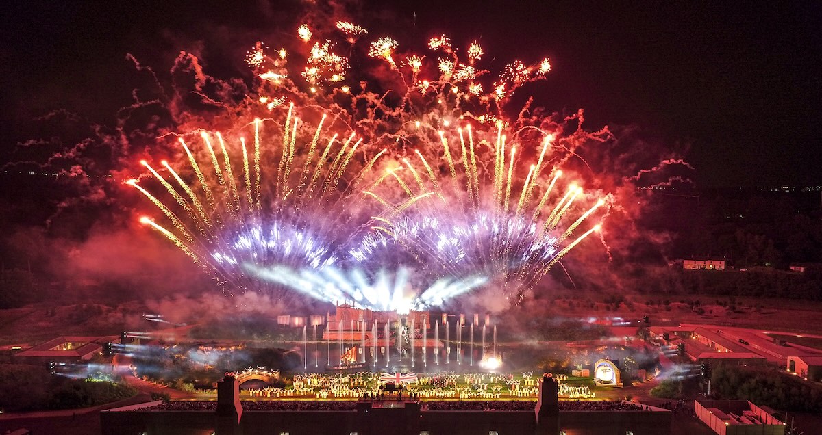 Kynren - An Epic Tale of England Finale with fireworks
