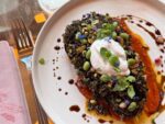 Brasserie of Light, Selfridges, London - Harissa and pomegranate aubergine