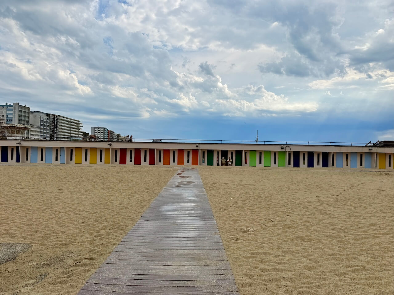 Beach huts at
Le Touquet-Paris-Plage