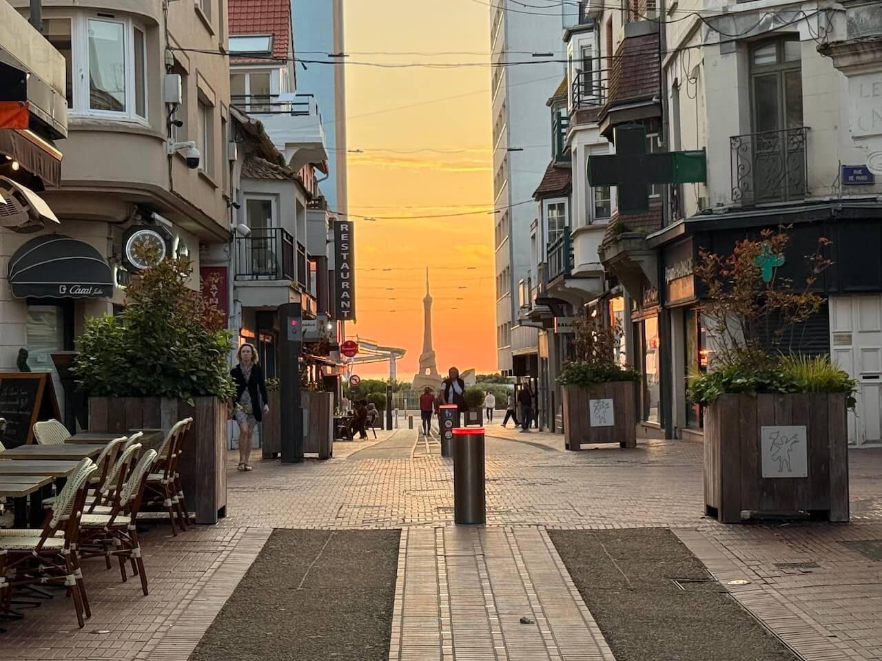 Le Touquet at sunset