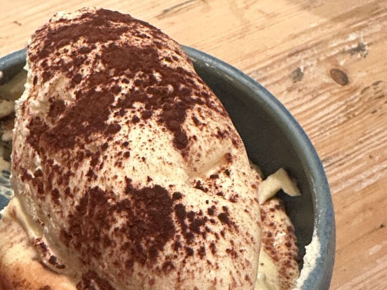 a cloud of tiramisu
