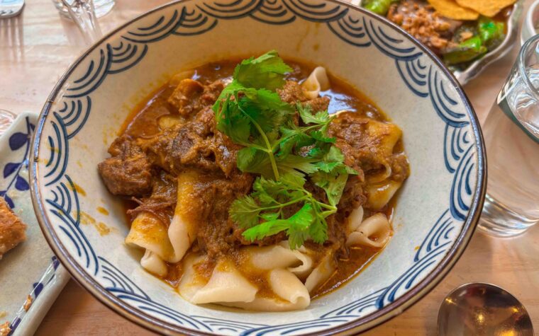 Noodle and Beer Beef Rending