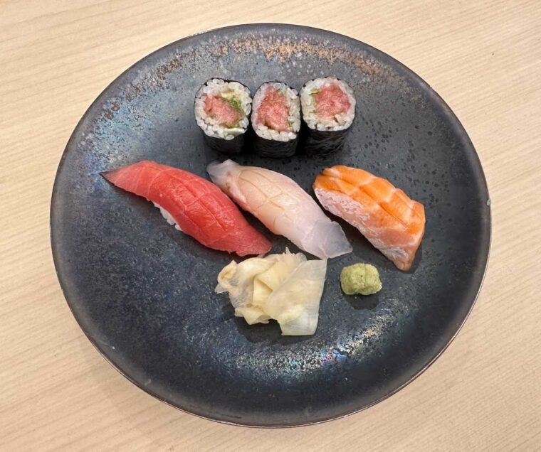 Roketsu omakase sushi course