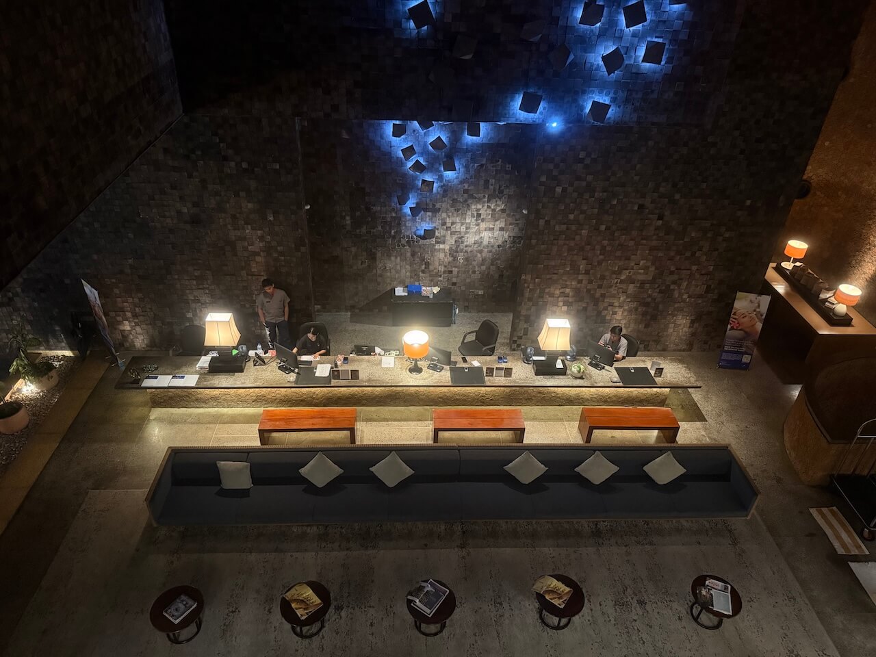 View of Cross Paasha Bali Seminyak lobby