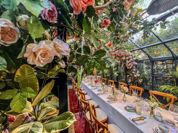 Afternoons in Bloom The Greenhouses One Marylebone 1 - credit Jeanne Horak