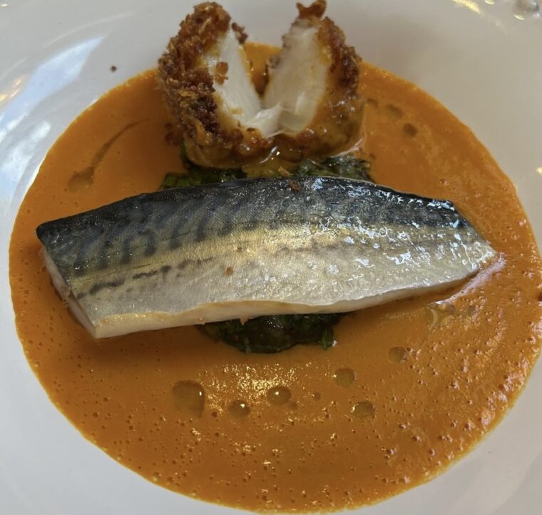 The Chalk mackerel starter
